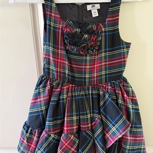 Plaid Sleeveless Dress